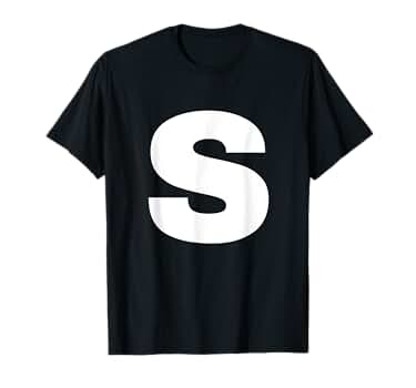 トップス theredthread S symbol big T-shirt black THEREDTHREAD / ザレッドスレッド】S symbol big T-shirt